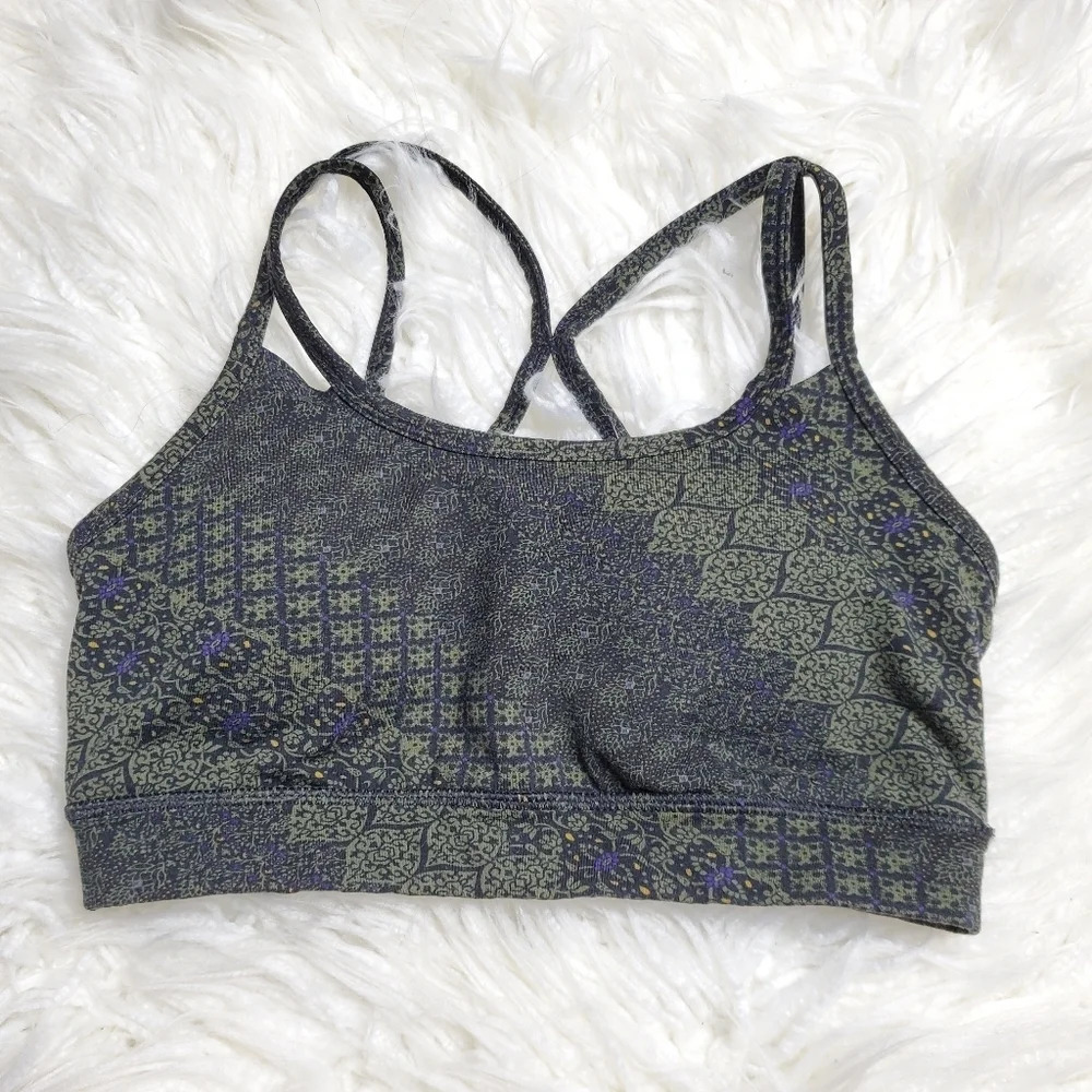 Gaiam Green Sports Bra
